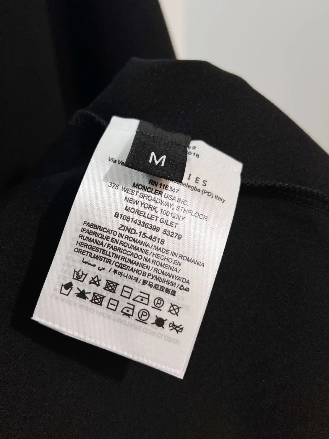 Moncler* Classic logo 🔥 T ✅ Quality ‼ ●320 ● ● 1：1 ● ●Size：XS S M L XL
